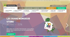 Desktop Screenshot of ets-lumbroso.fr